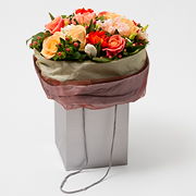 A Compact Florist&#39;s Choice Hand-tied Bouquet