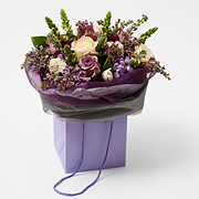 A Textured Florists Choice Hand Tied Bouquet Peak Time